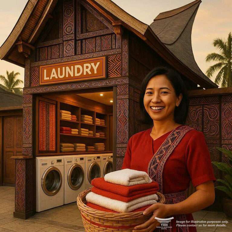Laundry Toraja Heritage Hotel, Best Hotel in Toraja, Toraja cultural, Budaya Toraja, hotel terbaik di Toraja, Wisata Toraja.