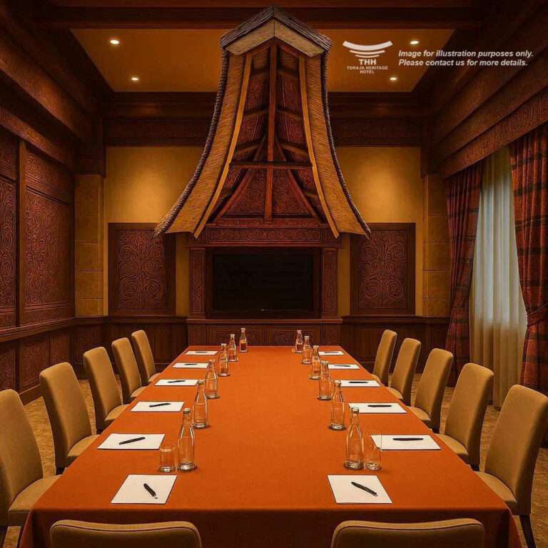 Meeting Room Toraja Heritage Hotel, Best Hotel in Toraja, Toraja cultural, Budaya Toraja, hotel terbaik di Toraja, Wisata Toraja.